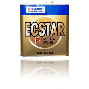 SUZUKI ECSTAR F MOTOR OIL SAE 0W20 API SM/GF-4 3 л.